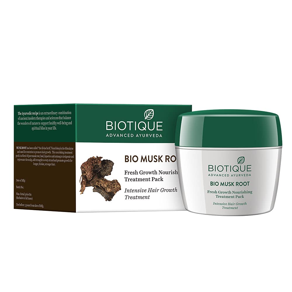 Amazon.com : Biotique Bio Musk Root Fresh Growth Nourishing and